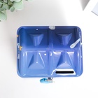 Копилка для денег с замком и ключом «Космические приключения», металл, 12×9.5×10 см, МИКС 7963851