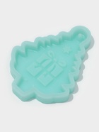 Молд для заливки новогодний «Ёлочка с подарками», 8×5.8×0.8 см, силикон, бирюзовый - Фото 2