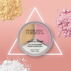 

Пудра рассыпчатая 3 в 1 Physicians Formula Mineral Wear 3-in-1 Setting Powder, 19.5 г