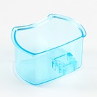 Миска для птиц, 5×3.5 см, с креплением к прутьям, пластик, синяя - Фото 3