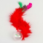 Игрушка «Шарик с длинным хвостом», шар 4.2 см, красная - Фото 2