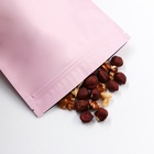 Пакет дой - пак, матовый, розовый, 14×20×4 см - Фото 5