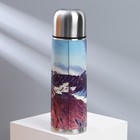 Термос «Гора» в кожзаме, 750 мл - Фото 2