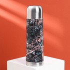 Термос «Шишки» в кожзаме, MODE FORREST, 750 мл, время сохранения тепла 16-18 ч - Фото 3