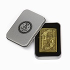 Зажигалка бензиновая «Револьвер» в подарочной коробке - Фото 4