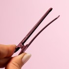 Зажимы для волос, 8 см, 2 шт, цвет МИКС - фото 37563879