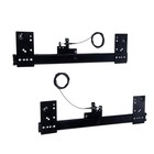 Комплект направляющих для поворотных дверей ТУНДРА L=450 мм, H=35 мм - Фото 2