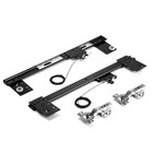 Комплект направляющих для поворотных дверей ТУНДРА L=500 мм, H=35 мм - Фото 2