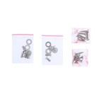 Комплект направляющих для поворотных дверей ТУНДРА L=500 мм, H=35 мм - Фото 18