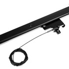 Комплект направляющих для поворотных дверей ТУНДРА L=500 мм, H=35 мм - Фото 4