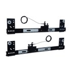 Комплект направляющих для поворотных дверей ТУНДРА L=550 мм, H=35 мм - Фото 3