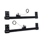 Комплект направляющих для поворотных дверей ТУНДРА L=600 мм, H=35 мм - Фото 2