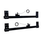 Комплект направляющих для поворотных дверей ТУНДРА L=650 мм, H=35 мм - Фото 2