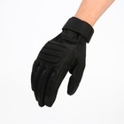 Перчатки тактические мужские "Storm tactic" с защитой суставов, размер - L, черные - Фото 3