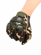 Перчатки тактические мужские Storm tactic с защитой суставов, размер - XL - Фото 5