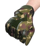 Перчатки тактические мужские Storm tactic с защитой суставов, размер - XL - Фото 8