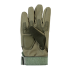 Перчатки тактические "Storm tactic", ХL доп защита пальцев , зеленые - Фото 2