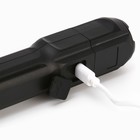 Фонарь ручной аккумуляторный, 3 Вт, 1200 мАч, 200 лм, XPE, 3 режима, USB, 12.8 x 3 см - Фото 5