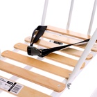 Санки детские «Тимка 5 комфорт», с ручкой, цвет белый - Фото 4