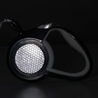 Рулетка "Пижон" светоотражающая, 3 м, до 15 кг, трос, прорезиненная ручка, белая - фото 21768380