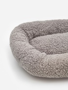 Лежанка для собак и кошек «Уют», мягкий мех, 45×35×11 см, серая - Фото 5