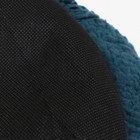 Лежанка для собак и кошек «Уют», мягкий мех, 45×35×11 см, зелёная - Фото 3