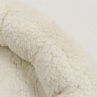 Лежанка для собак и кошек «Уют», 50×42×11 см, мягкий мех, цвет молочный - Фото 14