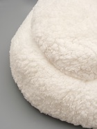 Лежанка для собак и кошек «Уют», 50×42×11 см, мягкий мех, цвет молочный - Фото 6