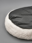 Лежанка для собак и кошек «Уют», 50×42×11 см, мягкий мех, цвет молочный - Фото 8