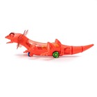 Ящерица «Шестерёнки», свет, работает от батареек, цвет красный - Фото 2