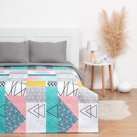 Покрывало LoveLife 2 сп Geometric figures 180*210±5см, микрофайбер, 100% п/э 7357927