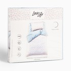 Постельное бельё 1.5сп LoveLife "Лютики" 143х215 см,150х225 см,70х70 см-1 шт,125г/м2 сатин - Фото 7