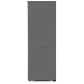 Холодильник "Бирюса" W6033, двухкамерный, класс А, 310 л, серый
