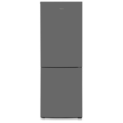 Холодильник "Бирюса" W6033, двухкамерный, класс А, 310 л, серый