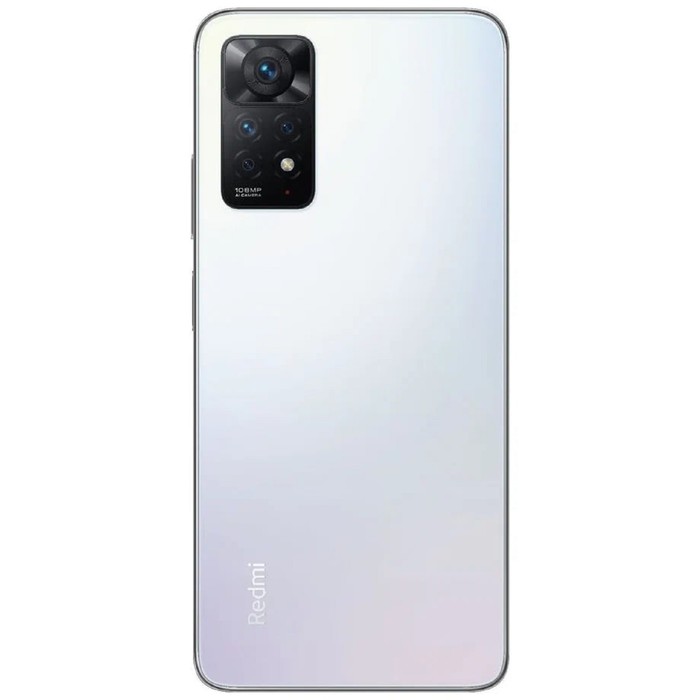 Смартфон Xiaomi Redmi Note 11 Pro RU, 6.67", Amoled, 8Гб, 128Гб, 108Мп, 5000мАч, NFC, белый - фото 51356836