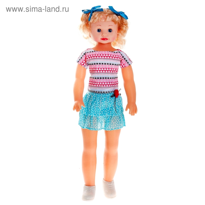 Кукла "Кира", звуковые эффекты, работает от батареек, МИКС, высота: 70 см - Фото 1
