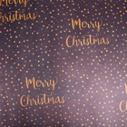 Бумага упаковочная крафт "Merry Christmas", 70 х 100 см - Фото 3