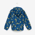 Куртка Ветровка для мальчика, цвет синий, рост 110-116 см - Фото 3