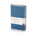 Ежедневник недатированный А5, 136 листов BRIDGE, обложка искусственная кожа, ляссе, синий - фото 9976296