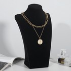 Бюст для украшений QF, 18×12×30 см, чёрный - Фото 5