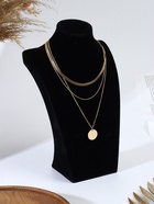 Бюст для украшений QF, 18×12×30 см, чёрный - Фото 6