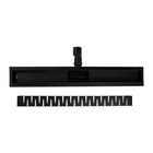 Трап TIM BAd=467002BK, 70×700 мм, гидро+сухая защита от запаха, черный матовый - фото 21769786