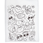 Сумка-Шоппер, раскраска «Фруктики» 20×27 см - фото 119326370