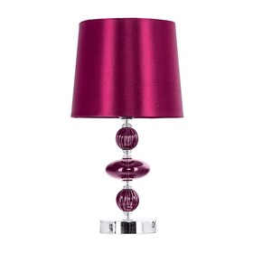 Лампа A41 Purple, E27 1x40Вт, цвет хром, пурпурный
