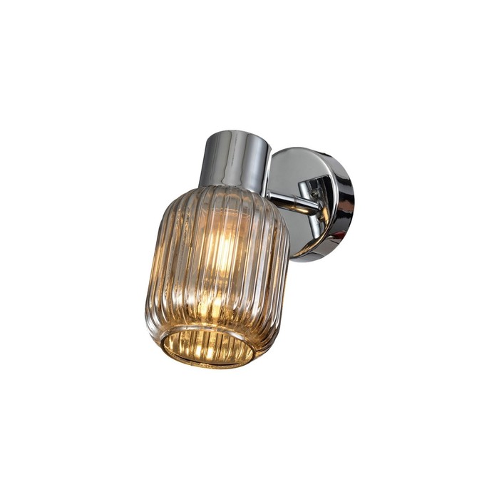 Спот настенный Gerhort G81054/1wCR AMB, 1х40Вт, E27, 20х10х10 см, цвет хром - Фото 1