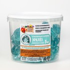 Стеклянный камень (эрклез) "Рецепты Дедушки Никиты", фр 20-70 мм, Бирюзовая искра, 5 кг - Фото 1