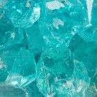 Стеклянный камень (эрклез) "Рецепты Дедушки Никиты", фр 20-70 мм, Бирюзовая искра, 5 кг - Фото 3