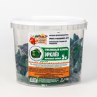 Стеклянный камень (эрклез) "Рецепты Дедушки Никиты", фр 20-70 мм, Изумрудный зелёный, 5 кг - Фото 1