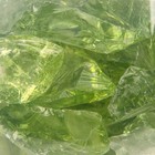 Стеклянный камень (эрклез) "Рецепты Дедушки Никиты", фр 20-70 мм, Салатовая зелень, 5 кг - фото 7436999