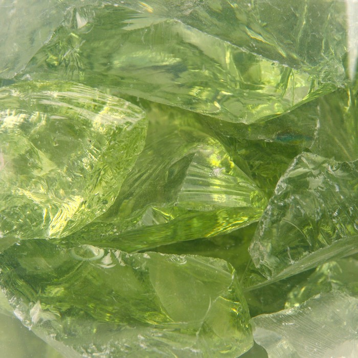 Стеклянный камень (эрклез) "Рецепты Дедушки Никиты", фр 20-70 мм, Салатовая зелень, 5 кг - фото 1906081460